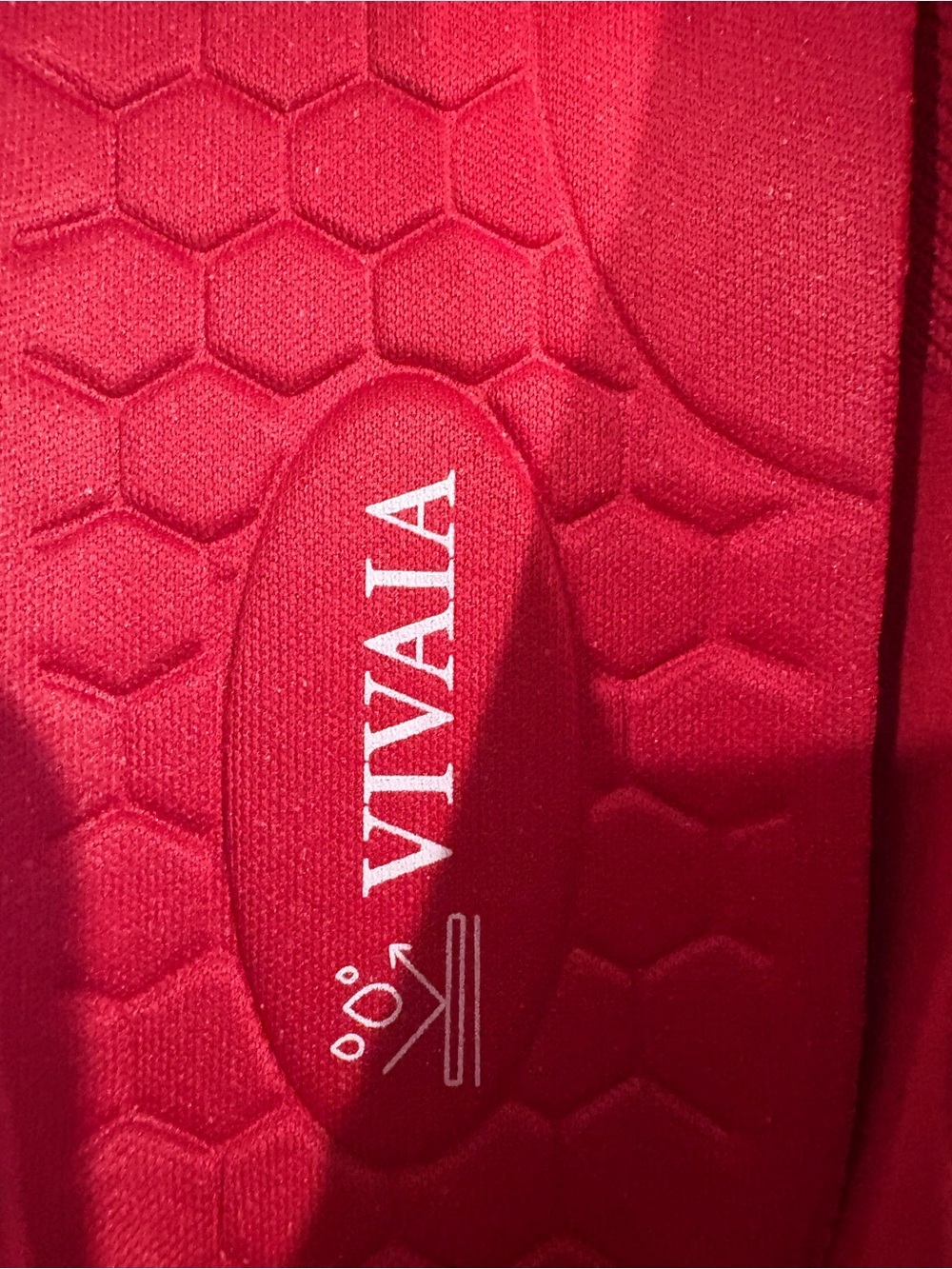 VIVAIA Pointed Toe Knit Flats Red Size 40 Sustainable Breathable Washable Shoes - Picture 4 of 10